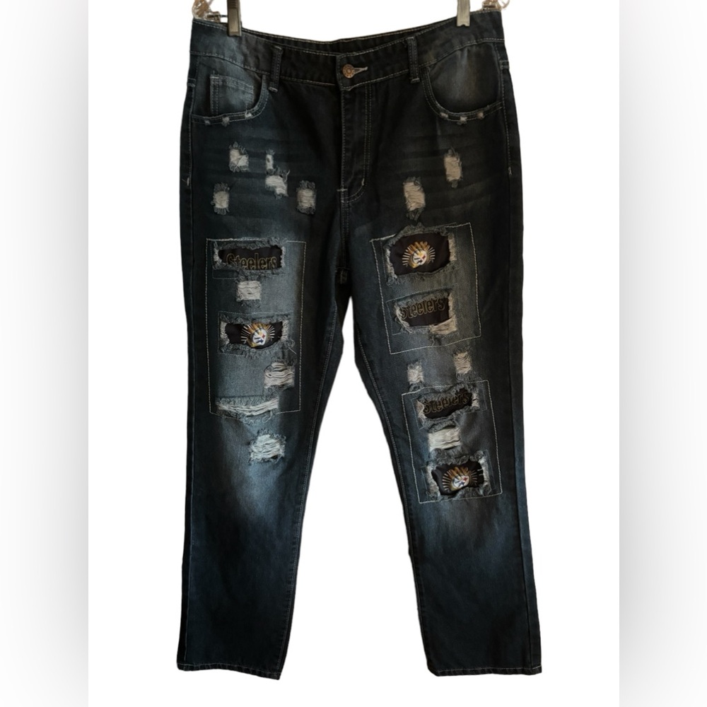 Steeler fan jeans